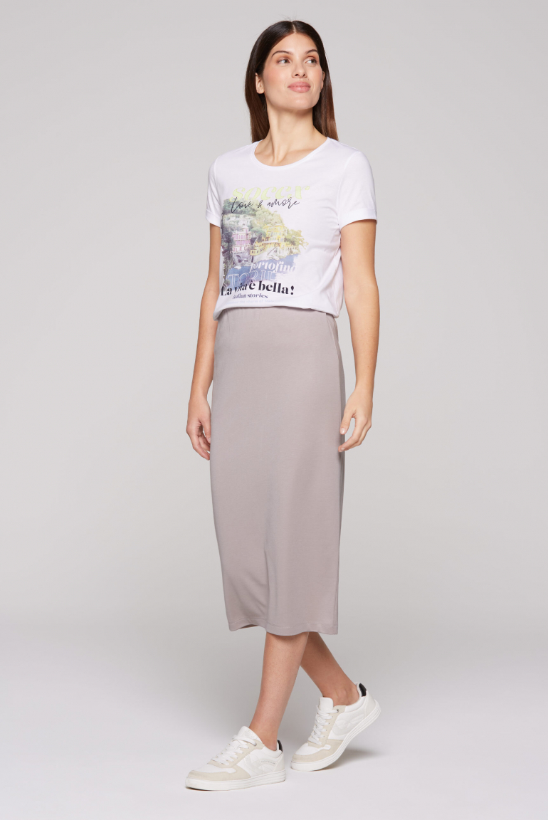T-Shirt Rundhals mit Photoprint