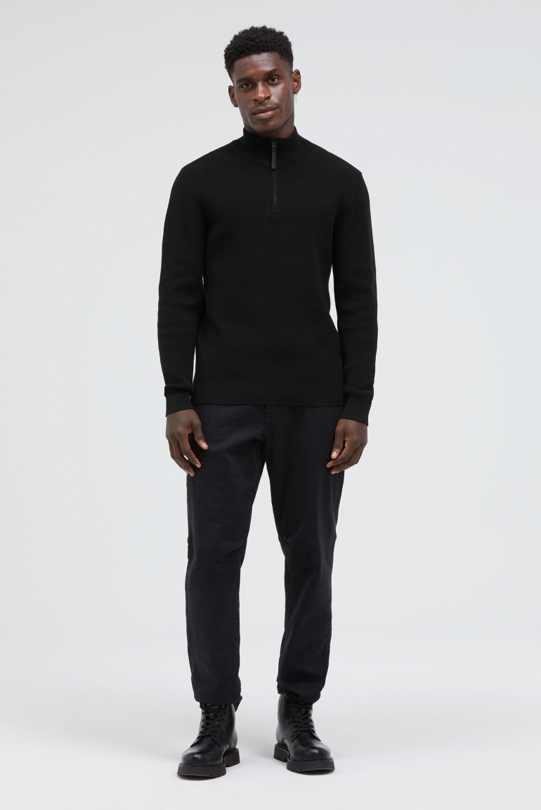 Troyer-Pullover mit Zipper