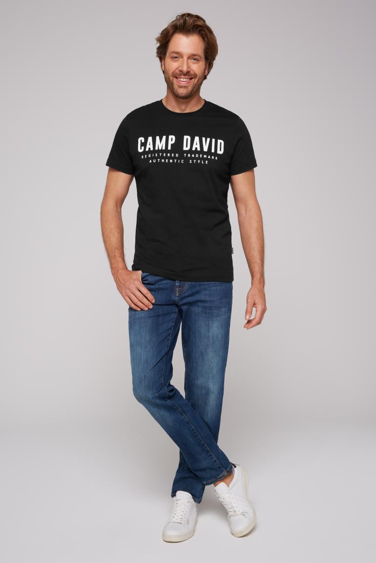 CAMP DAVID & | SOCCX Basic Logo black T-Shirt