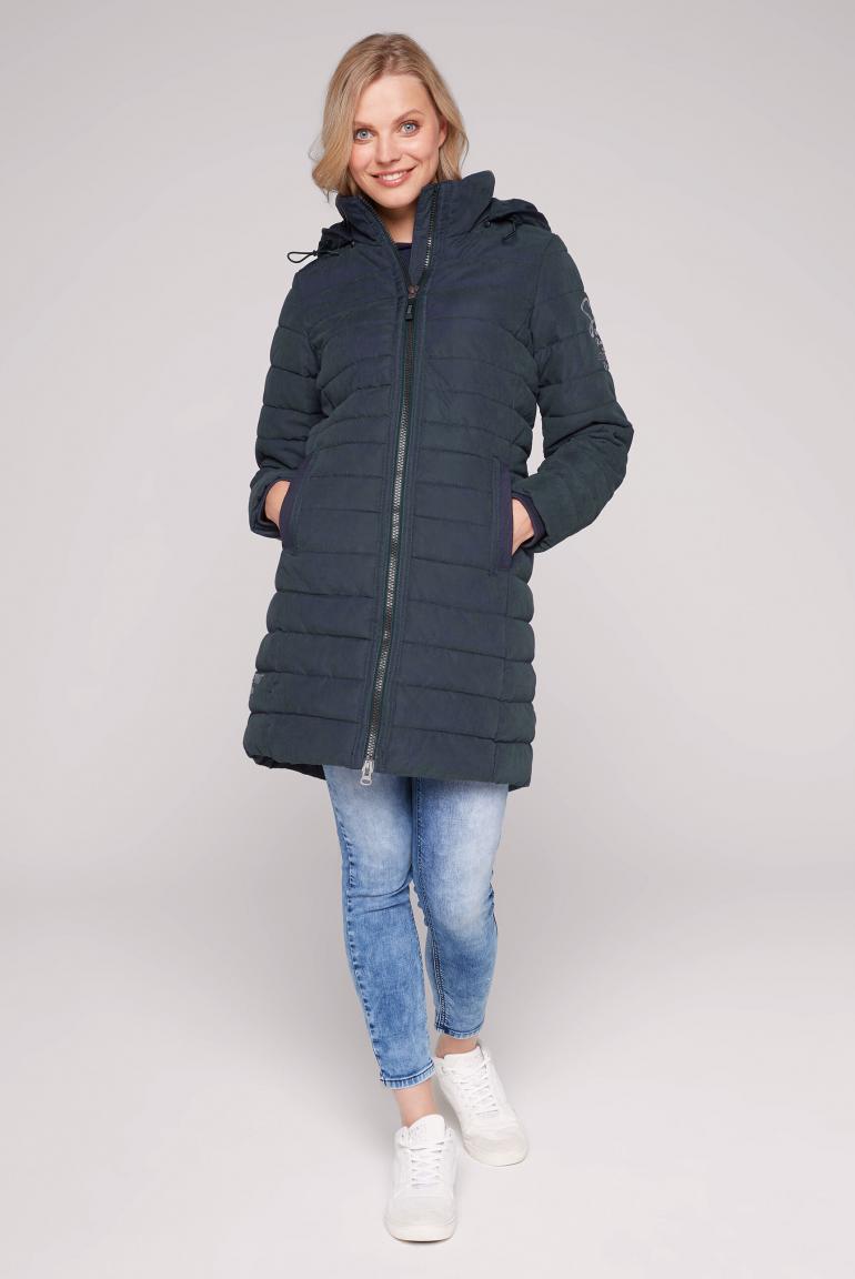 mit Parka navy blue Shaped | Kapuze & SOCCX CAMP abtrennbarer DAVID