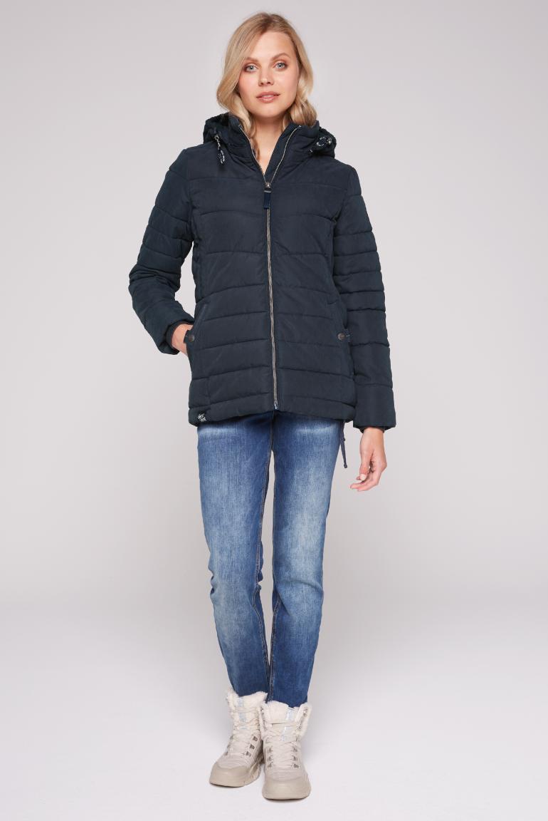 CAMP DAVID & SOCCX | Steppjacke mit abtrennbarer Kapuze blue navy