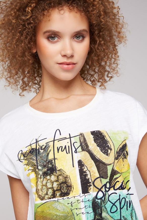 Ärmelloses Shirt mit Tunnelzugsaum