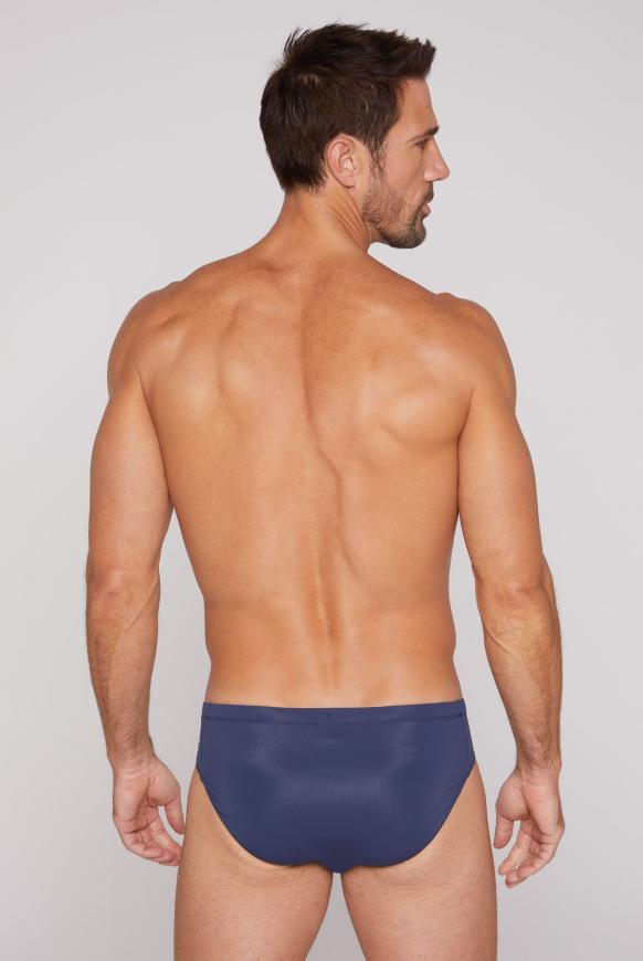 Beachslip mit Logo Print