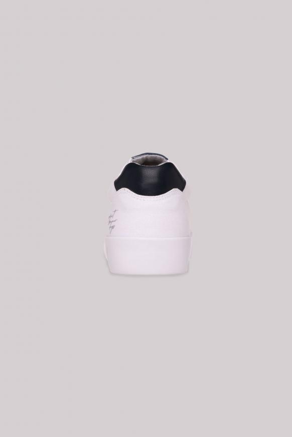 Canvas Plateau Sneaker mit Logo-Stick