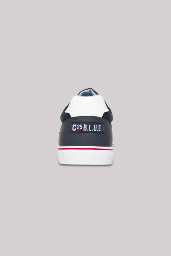 Canvas Sneaker mit Logo Print