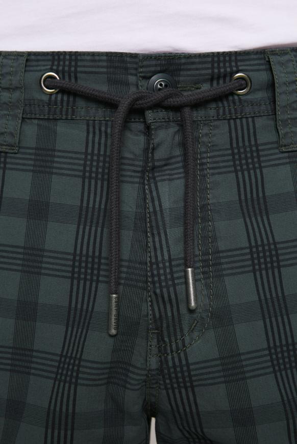 Cargo Shorts mit Karomuster