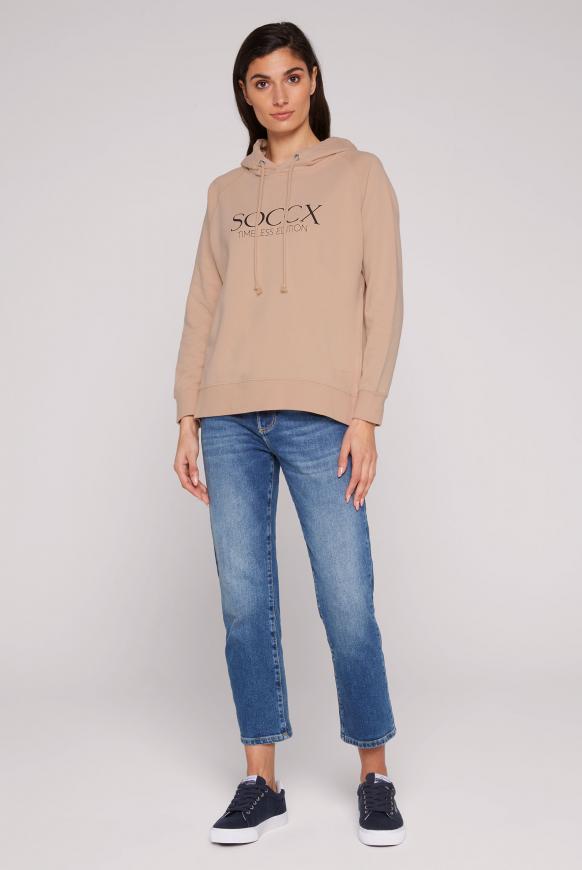 Classic Kapuzensweatshirt mit Logo Print