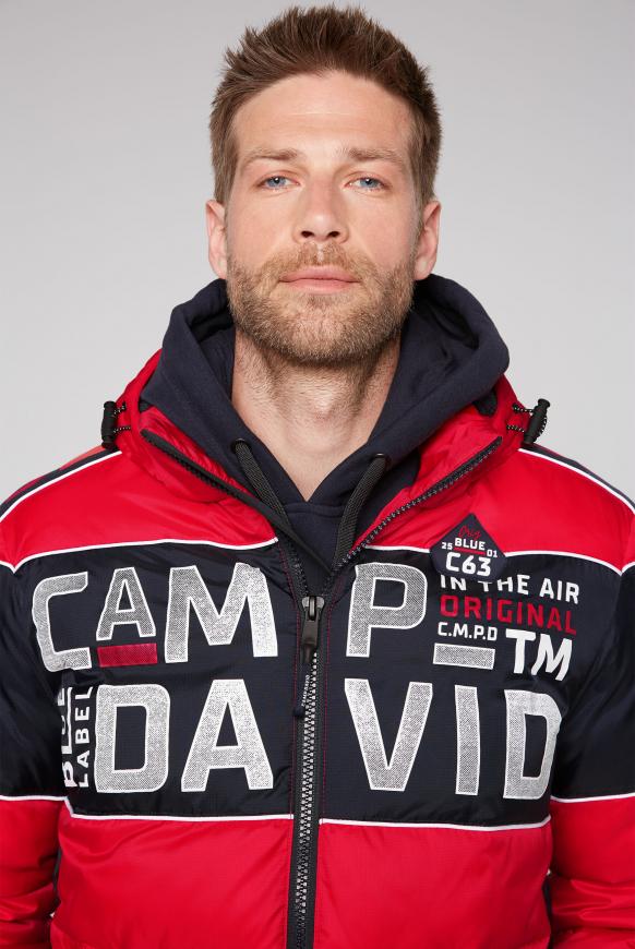 Jacke im Ski-Design mit Logo Artwork
