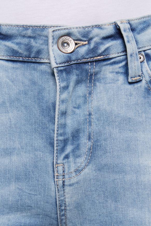 Jeans Shorts RO:MY mit Artwork