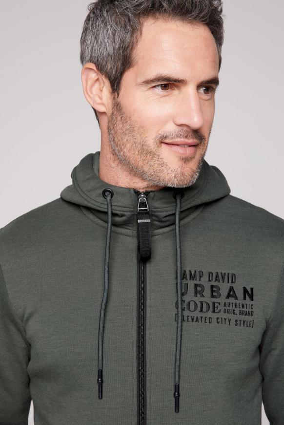 Kapuzensweatjacke mit Rücken-Artwork