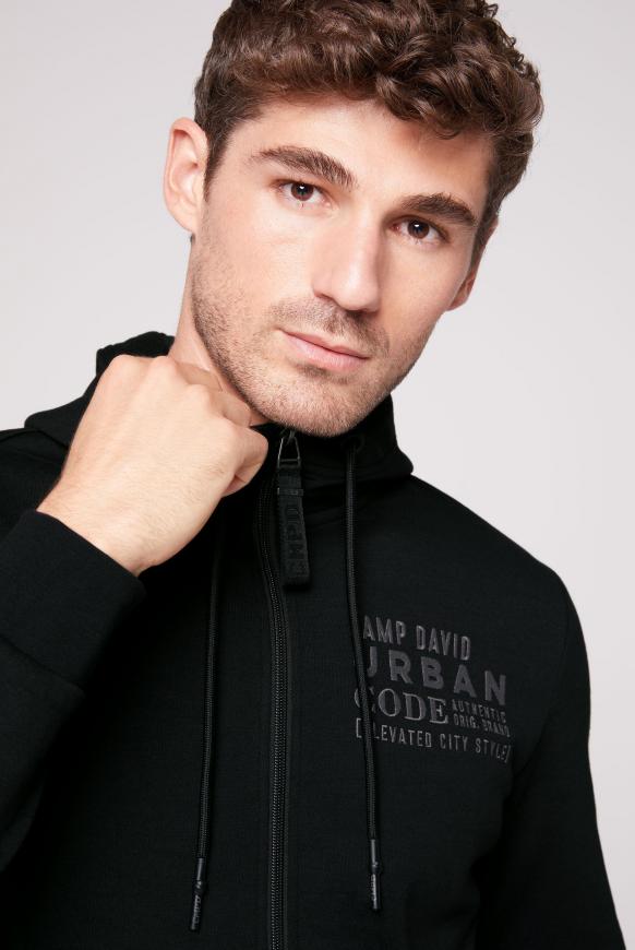 Kapuzensweatjacke mit Rücken-Artwork
