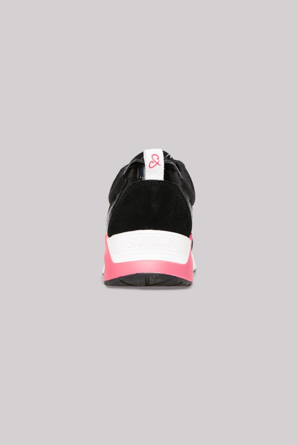 Keil-Sneaker im Strick-Design