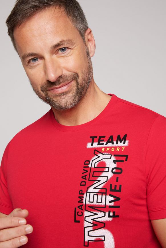 Langes T-Shirt mit XL-Rücken-Print