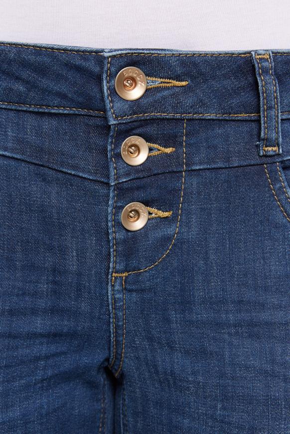 MI:RA Jeans mit Knopfleiste