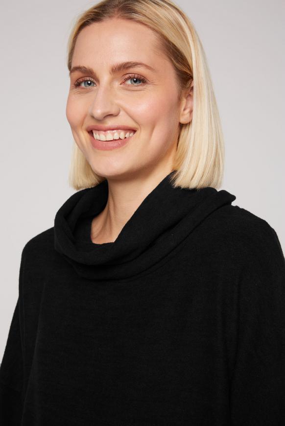 Oversized-Pullover mit Kängurutasche