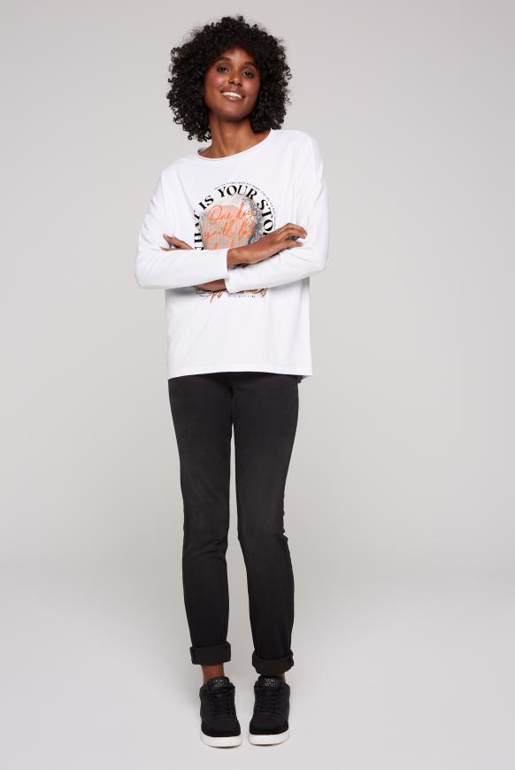 Oversized Sweatshirt mit Artwork