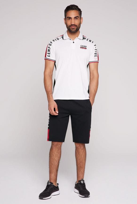Pikee-Polo mit Colour-Blocking