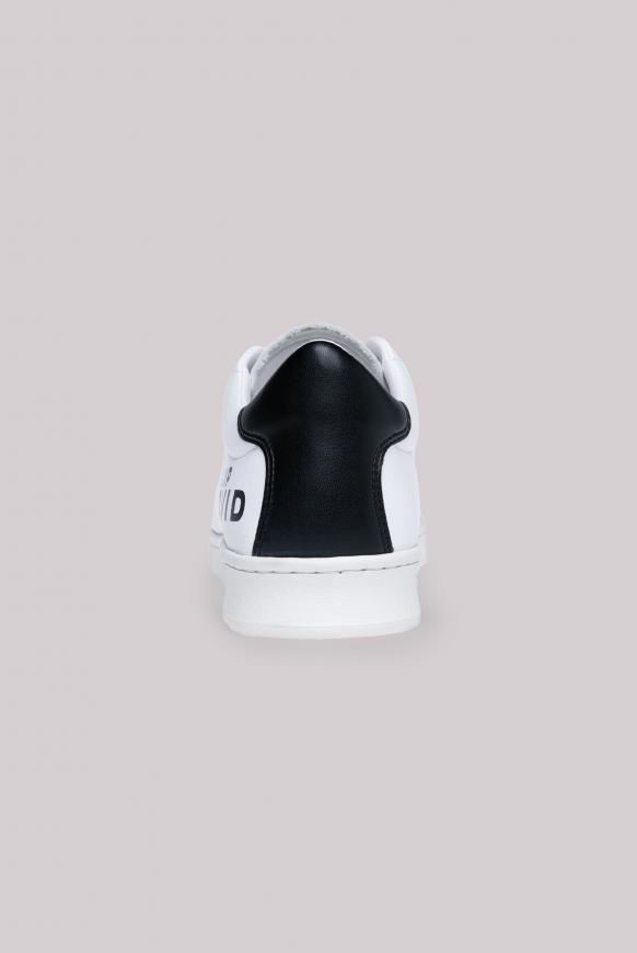 Sneaker aus Leder mit Logo Prints