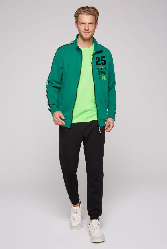 Sweatjacke mit 3D-Gel-Artworks