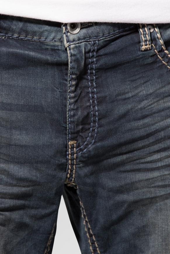 Sweatmaterial im Denim Look Jeans CO:NO