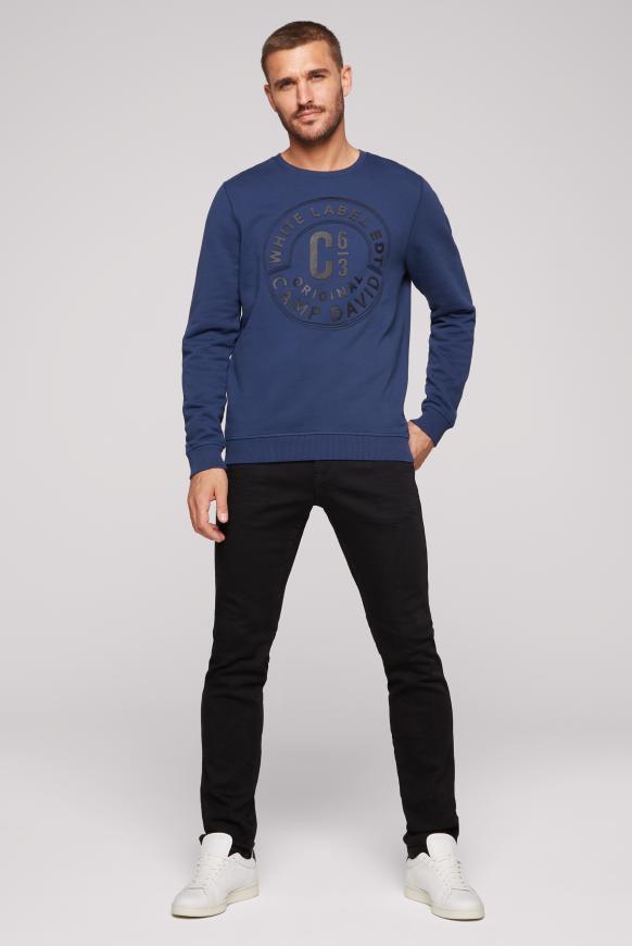Sweatshirt mit Rubber Artwork