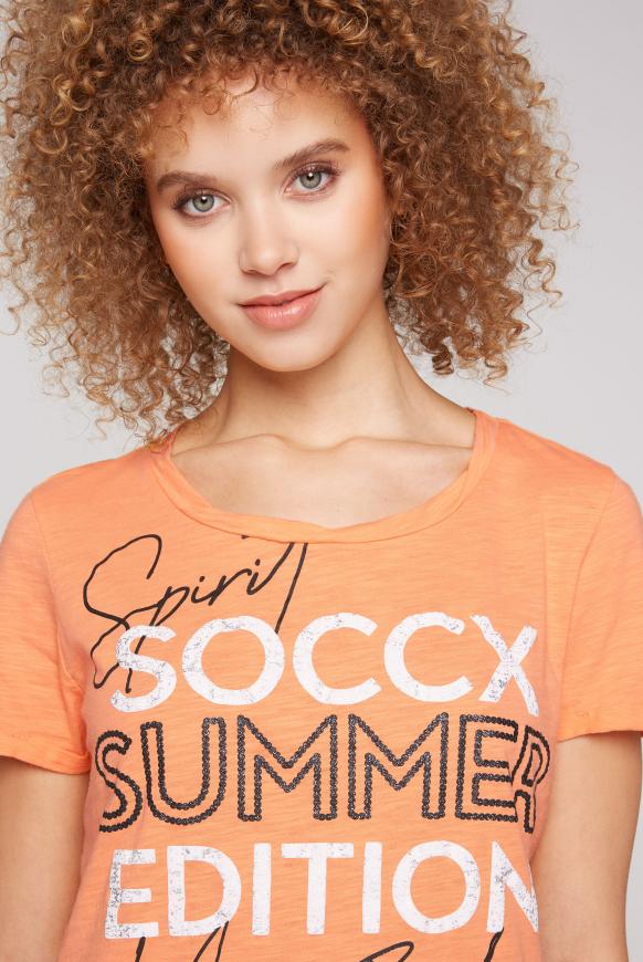 T-Shirt mit Print-Artwork