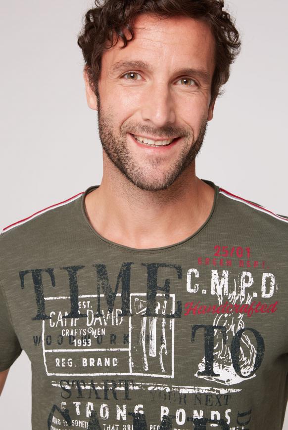 T-Shirt mit Vintage Prints