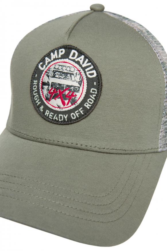 Trucker Cap mit bedrucktem Mesh