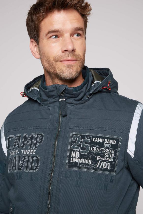 Wattierter Blouson im Worker Style