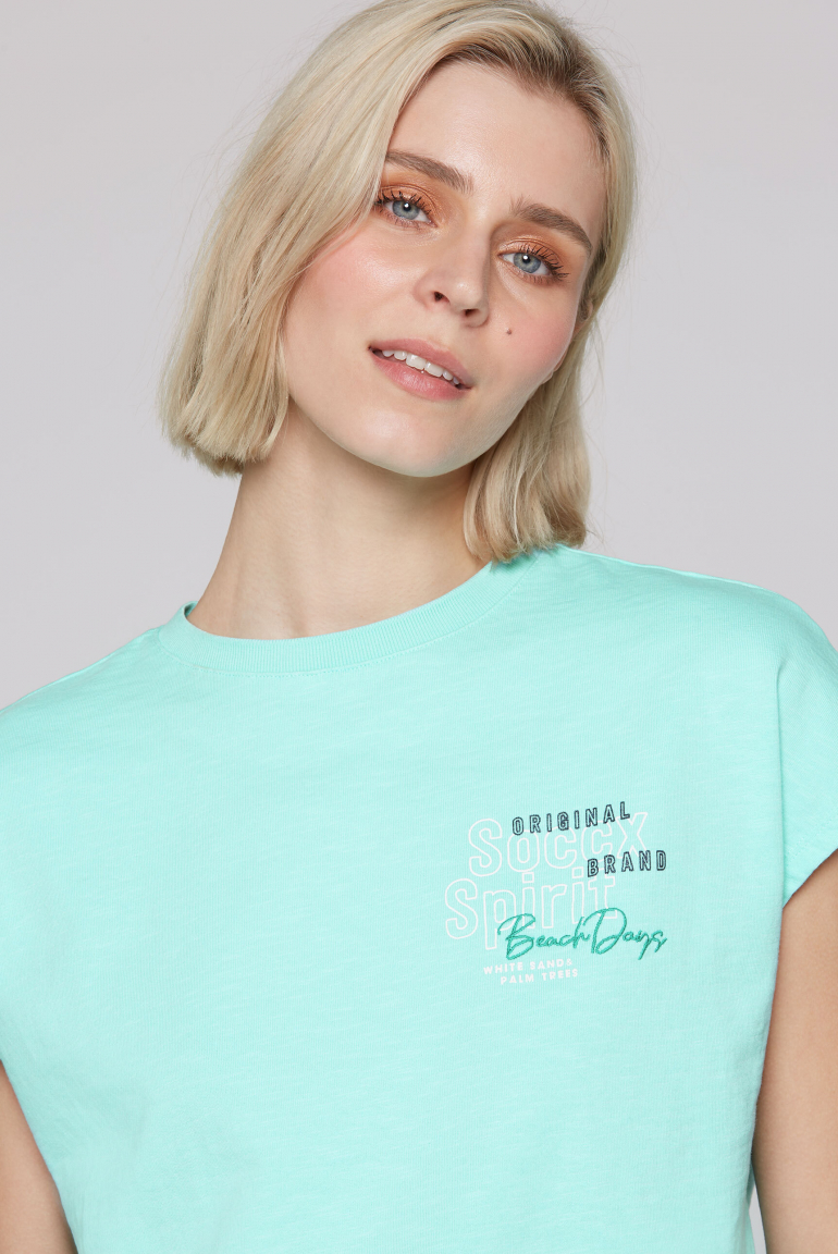 Ärmelloses Sweatshirt mit Rücken-Artwork