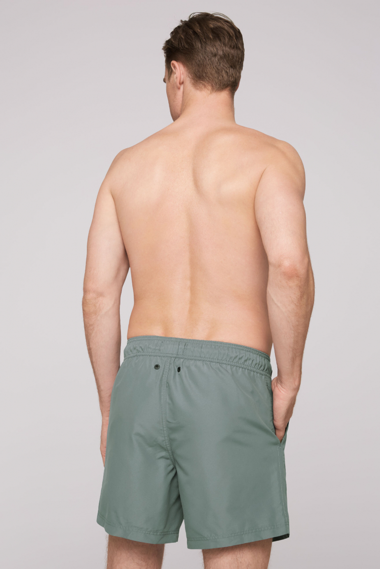 Badeshorts mit Rubber Patch