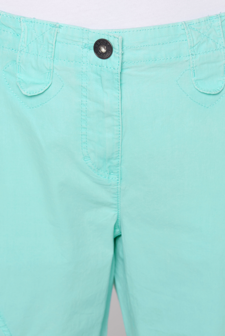 Basic Skater-Shorts mit Beintaschen