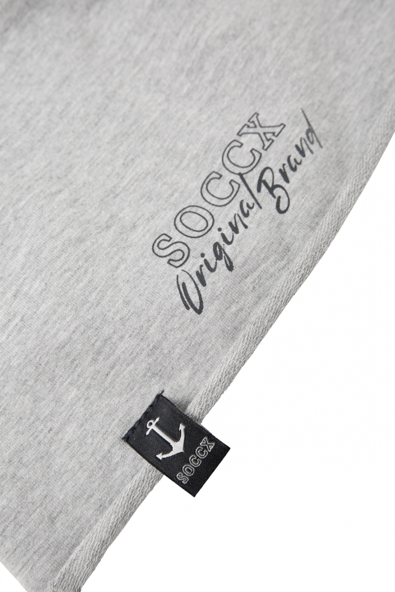 Beanie aus Jersey mit Logo Print