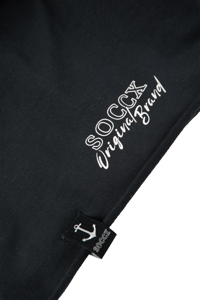 Beanie aus Jersey mit Logo Print