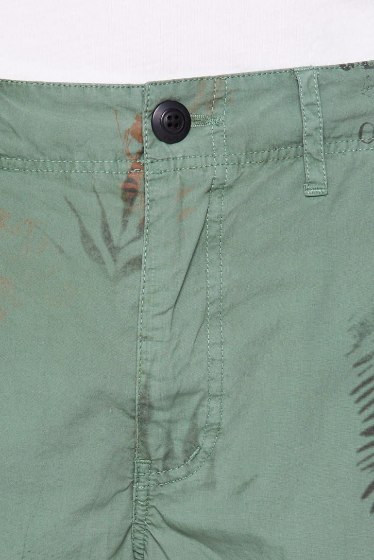 Cargo Shorts mit All Over Print