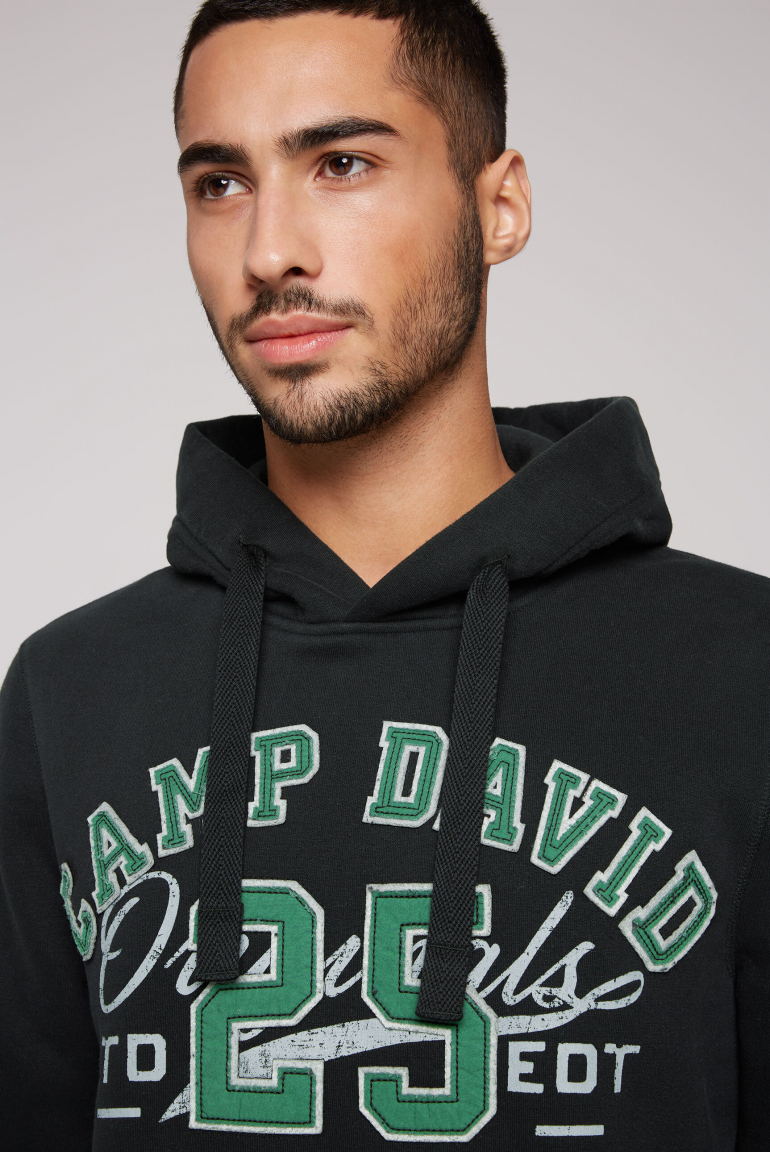 Hoodie mit Artwork im Retro-Style