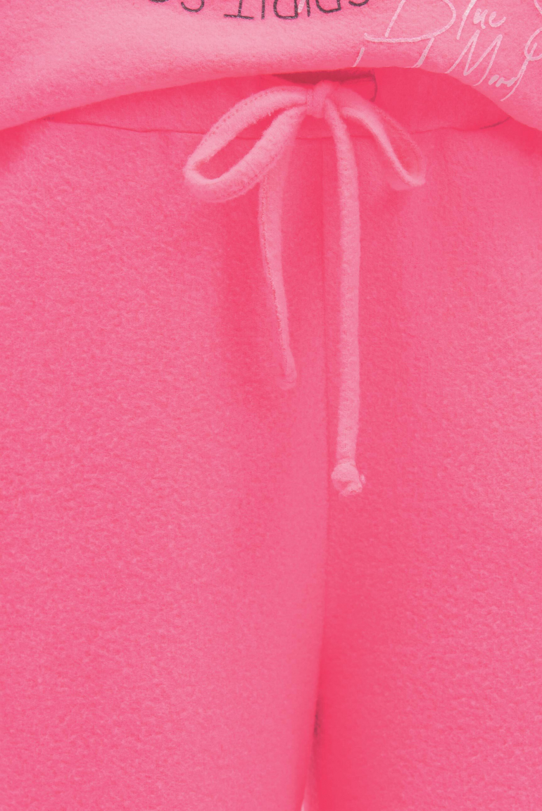 Hose aus Flauschstrick Relaxed Fit