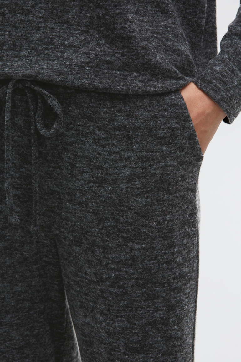 Hose aus Flauschstrick Relaxed Fit