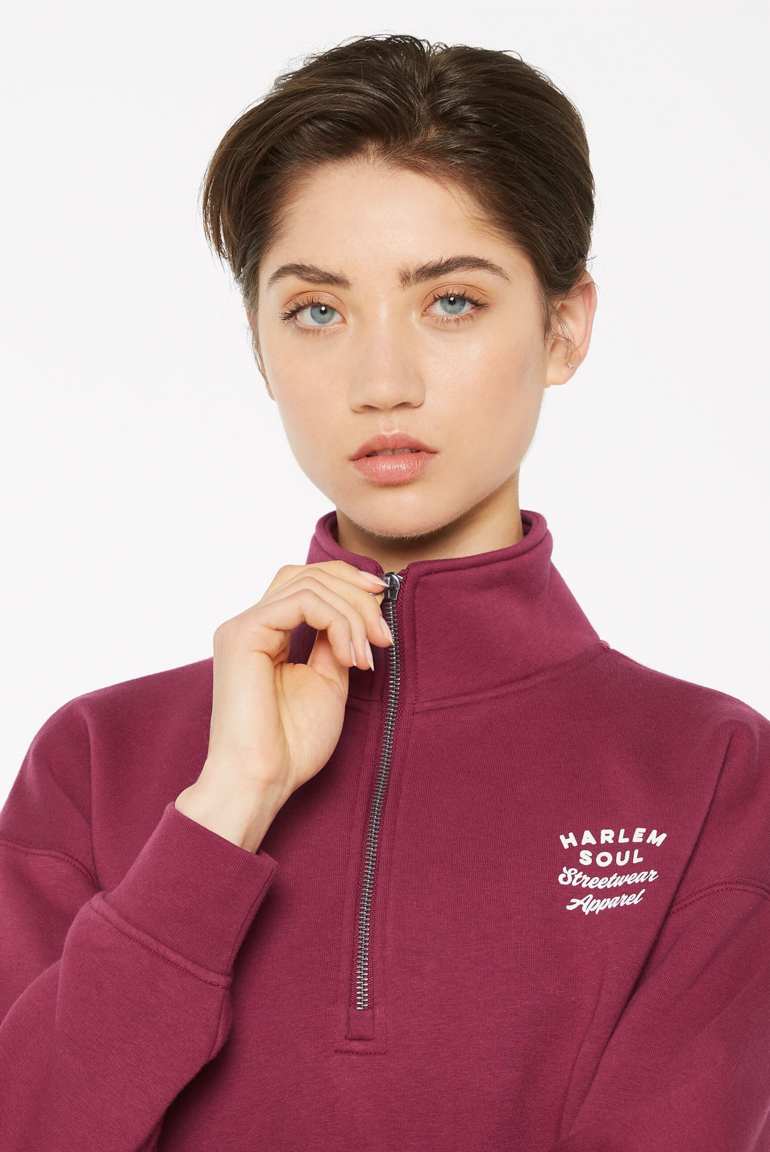 KAY-LA Troyer-Sweatshirt mit Back-Print