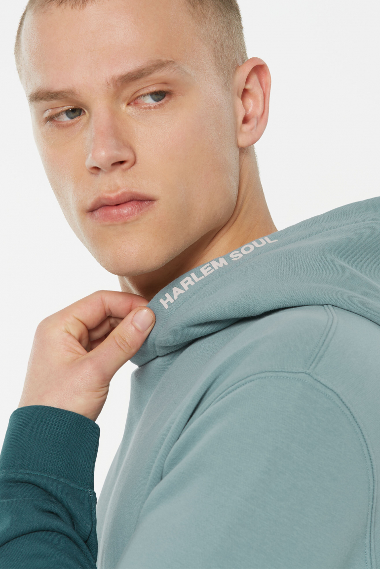 MON-TEL Hoodie Dip Dyed printed