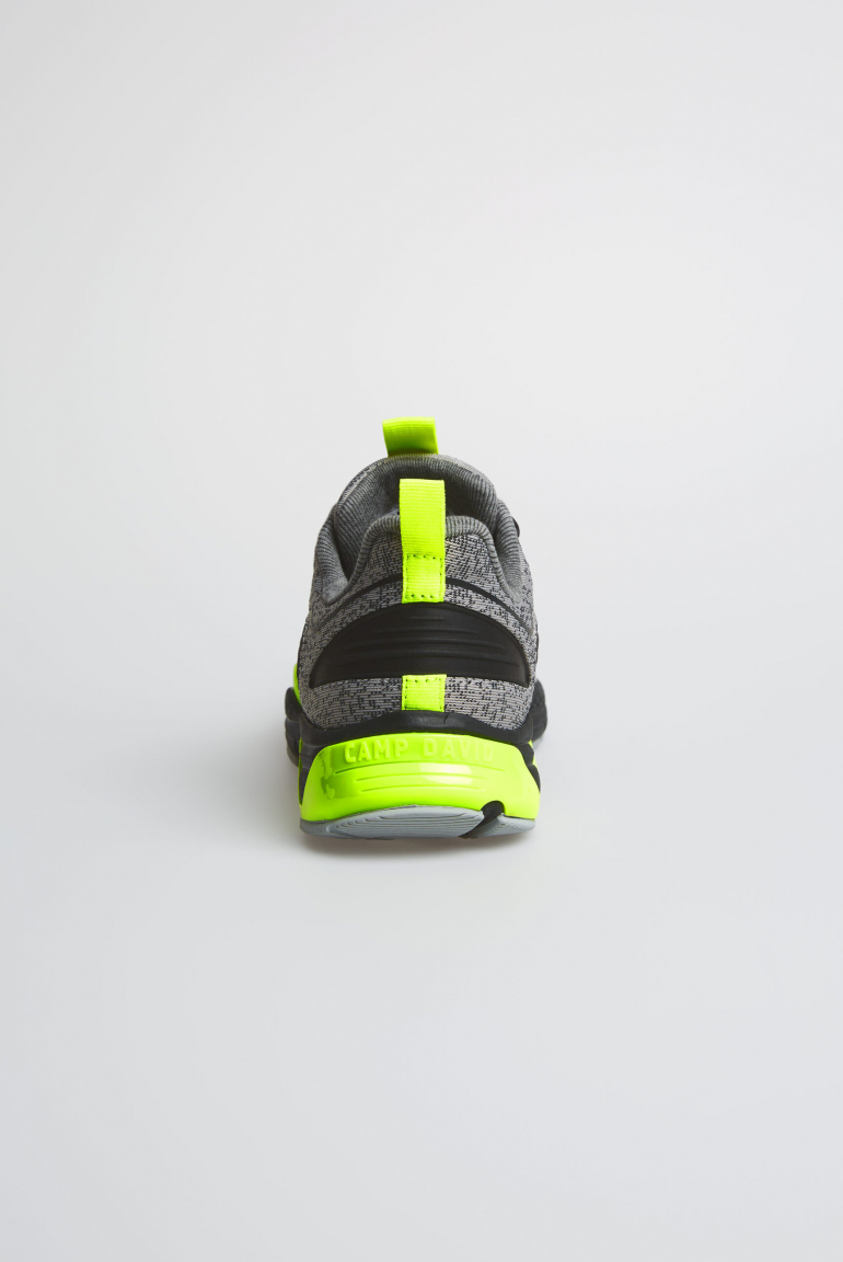Premium Sneaker mit Jacquard-Design und Rubber Logo