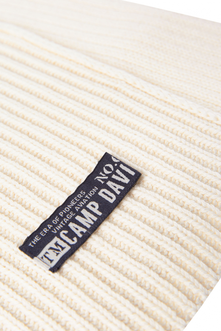 Rippstrickschal Stone Washed