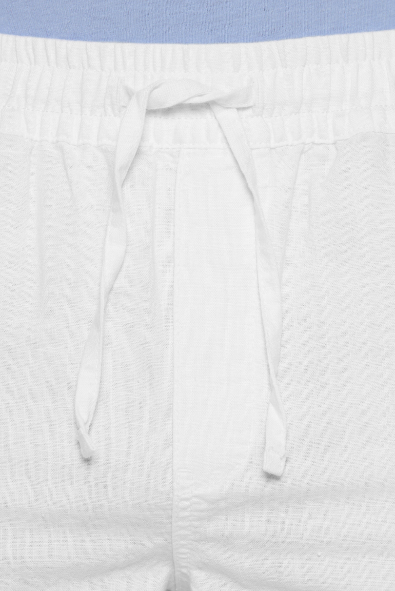 Sommerhose aus Leinen-Mix mit Elastikbund