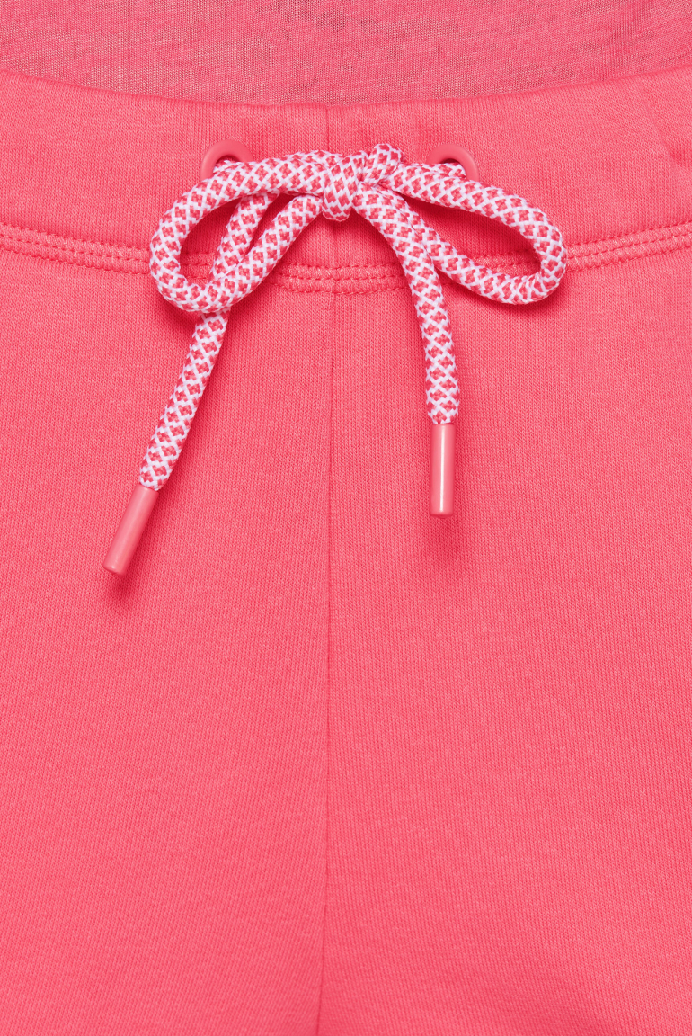 Sweatshorts mit Logo Print an den Seiten