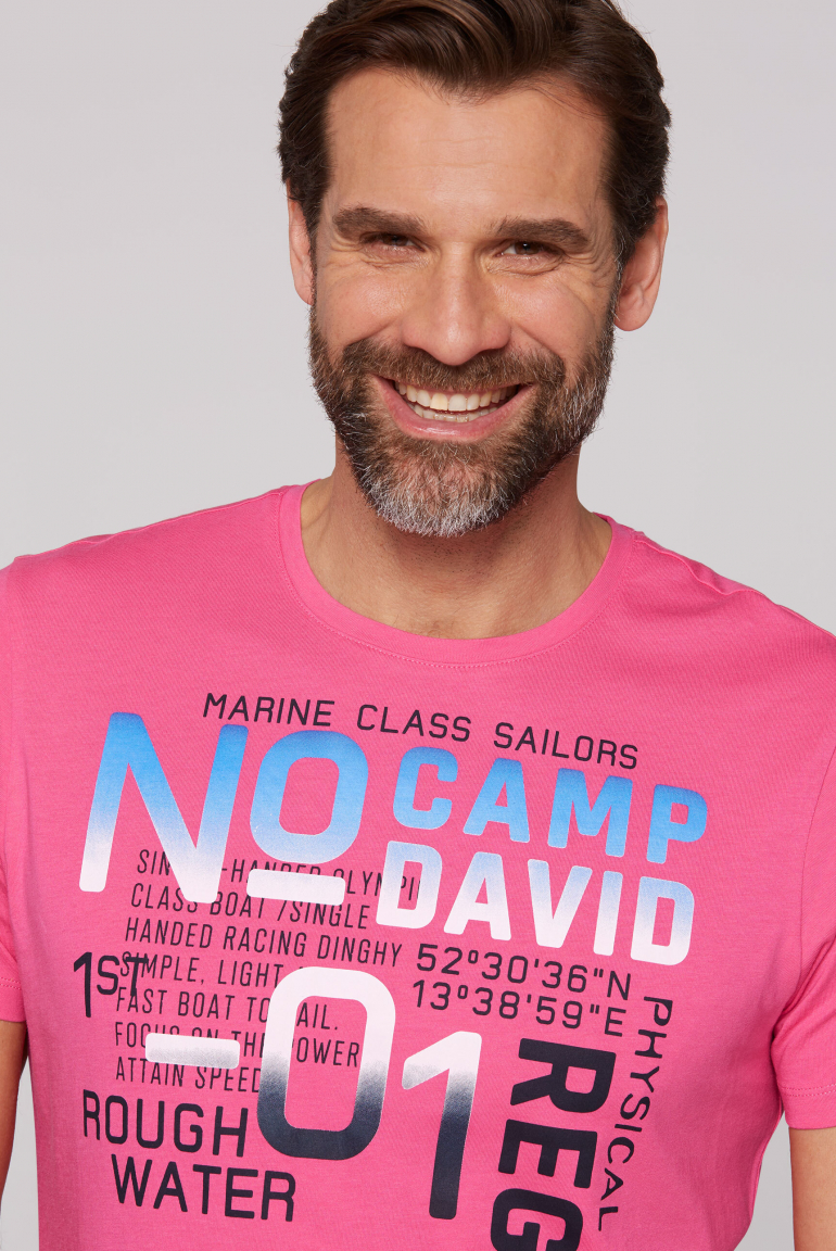 T-Shirt mit Colour Gradient Print