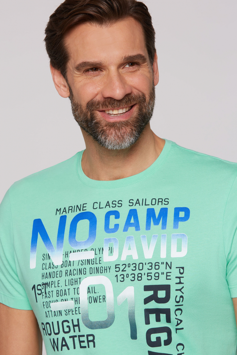 T-Shirt mit Colour Gradient Print