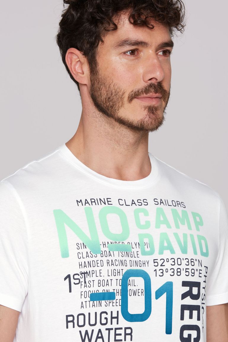 T-Shirt mit Colour Gradient Print