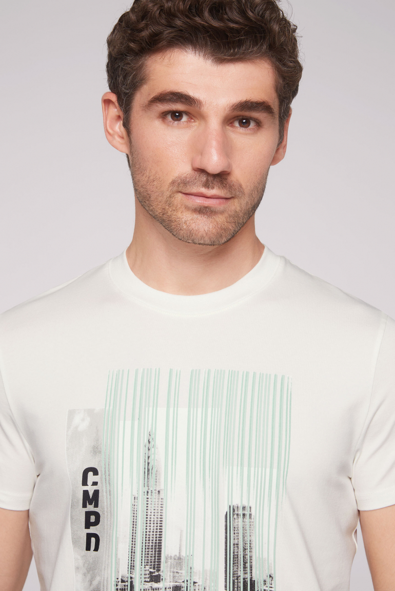 T-Shirt Rundhals mit Artwork