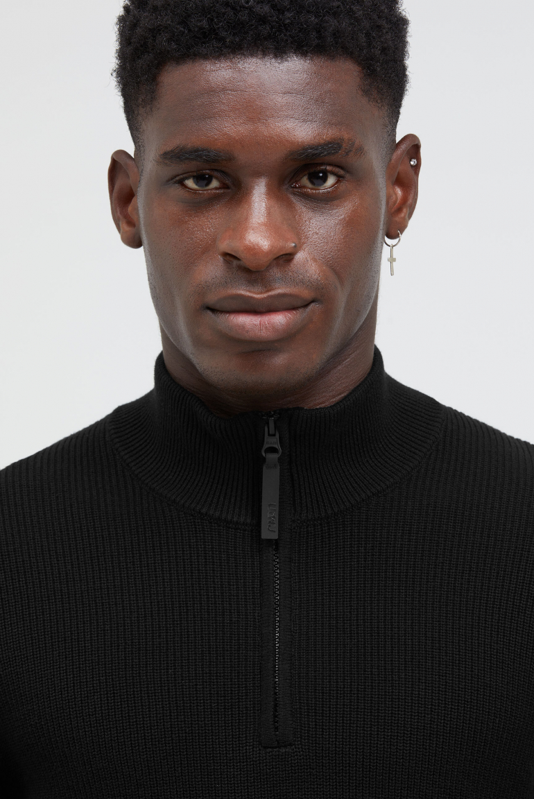 Troyer-Pullover mit Zipper