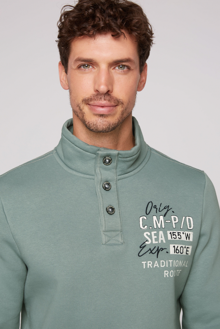 Troyer-Sweatshirt mit Logo Artworks